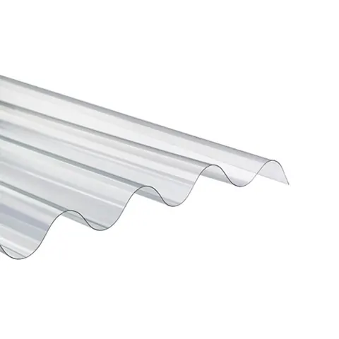 Tôles ondulées transparentes